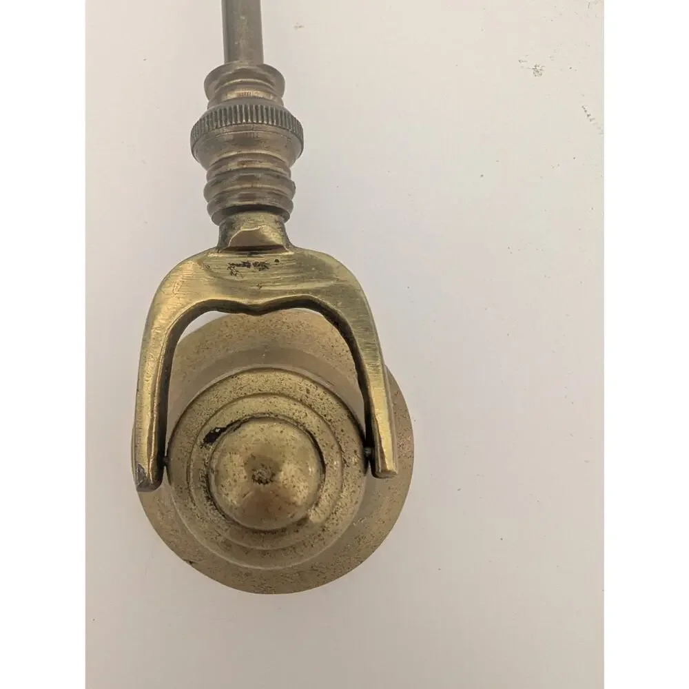 Brass Candle Snuffer 13.6